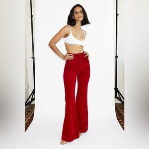 ROLLA’S High Rise Eastcoast Corduroy Stretch Flare Jeans